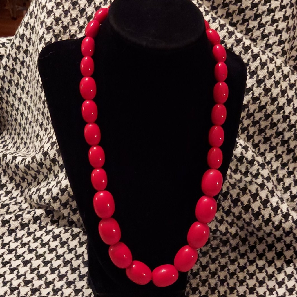 Vintage Red Beads